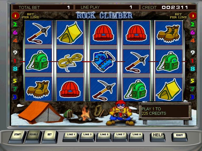 Игровой автомат «Rock Climber» в онлайн казино Колумбус